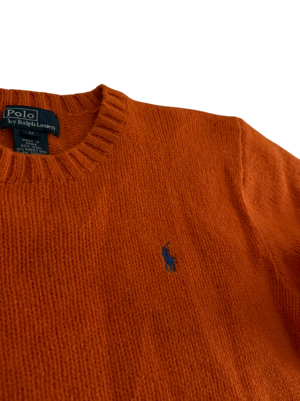Ralph Lauren sweater orange (M)