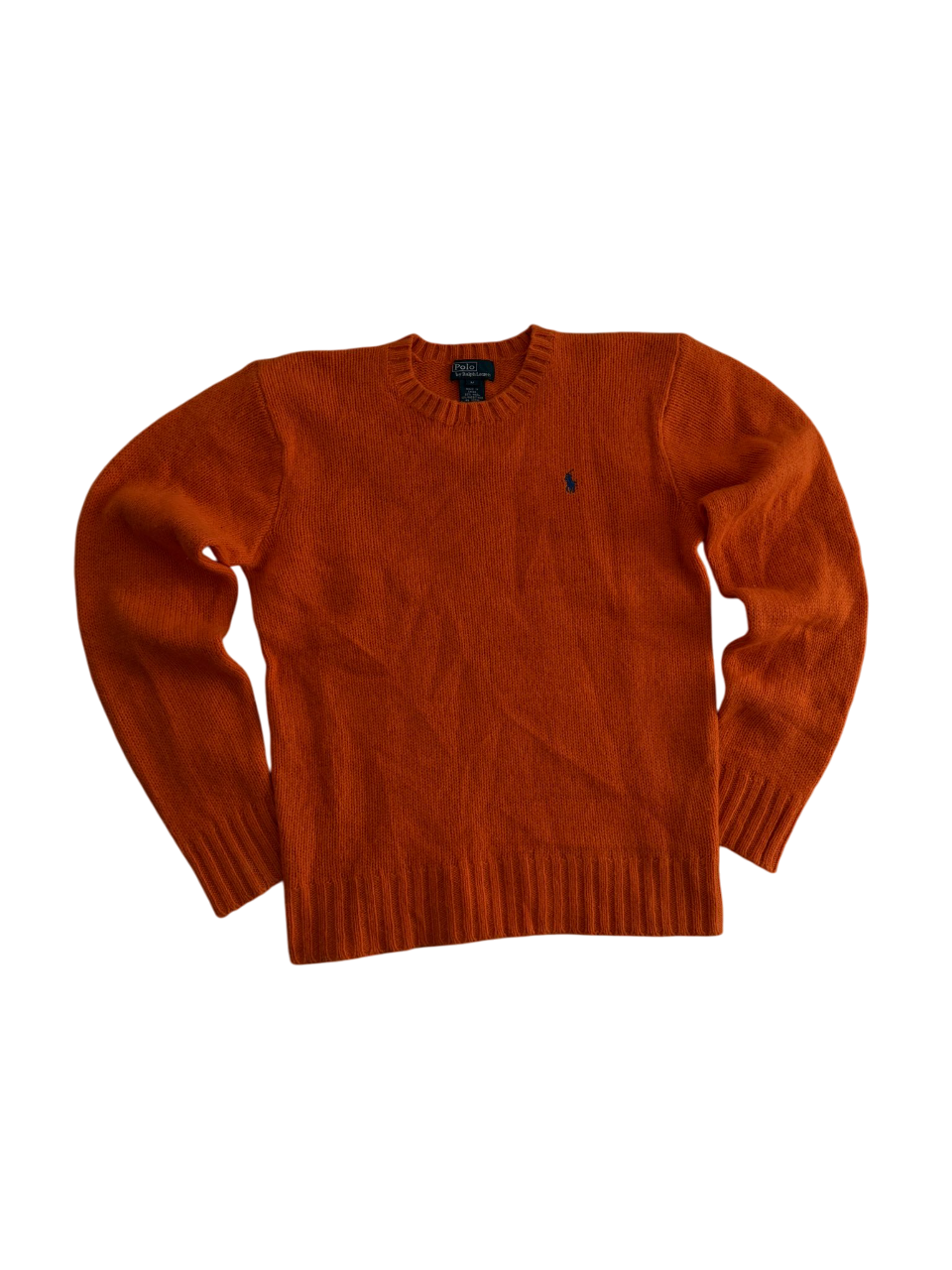 Ralph Lauren sweater orange (M)