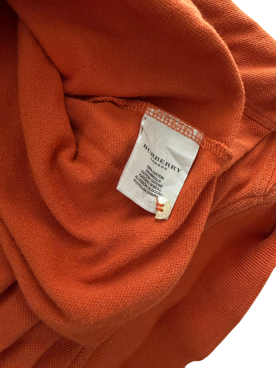 Burberry Polo orange (L)