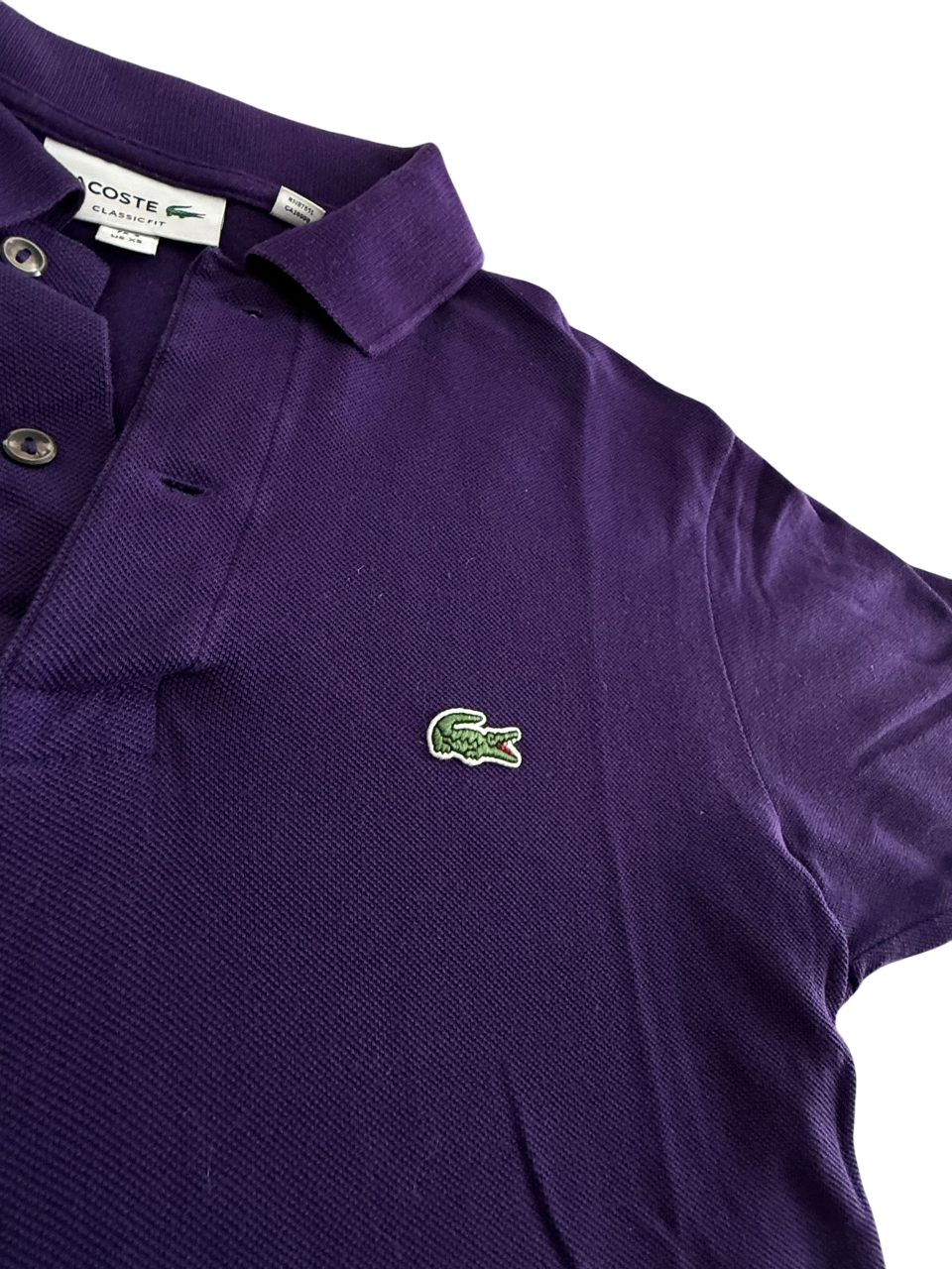 Lacoste Polo purple (XS)