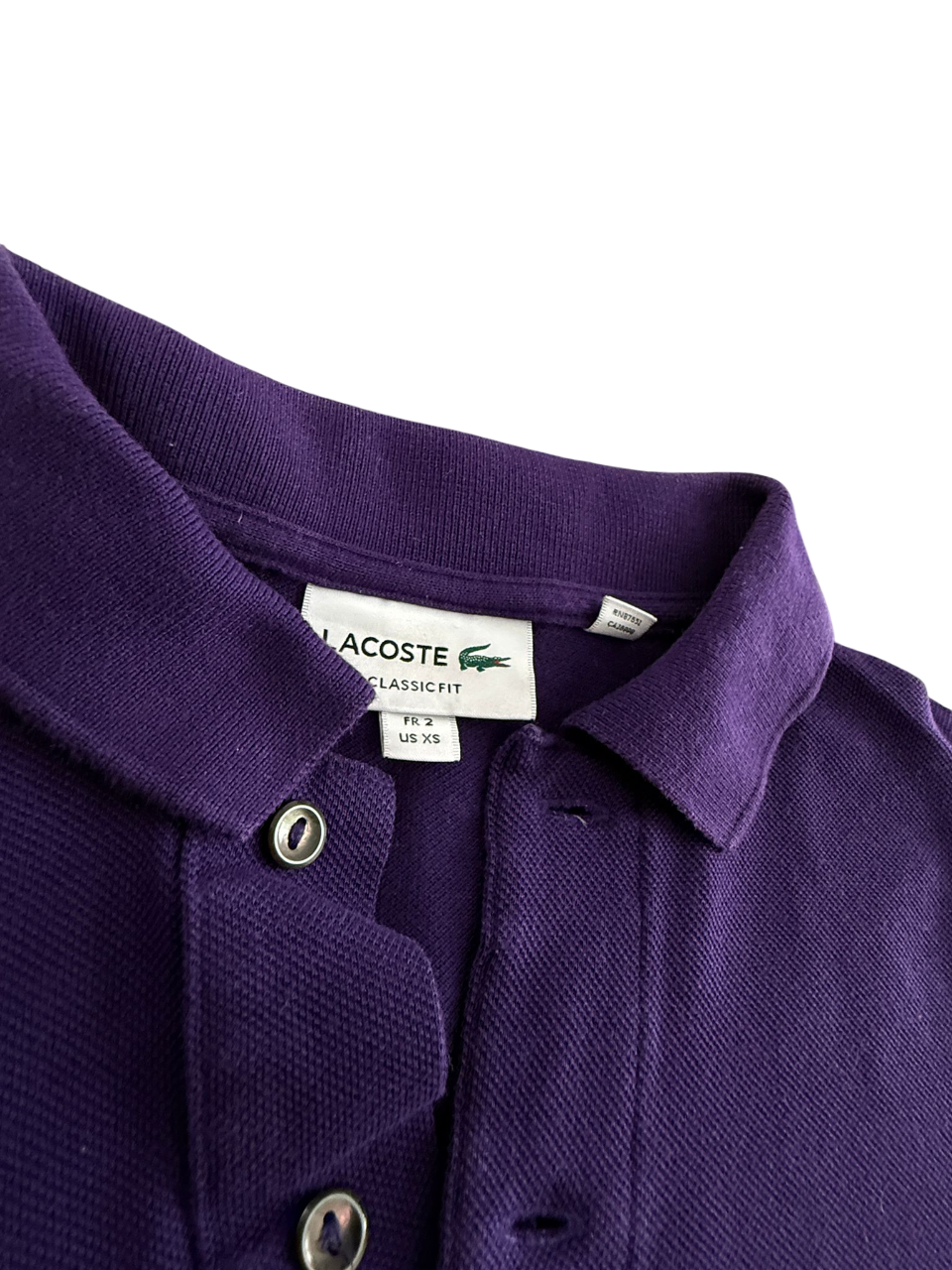 Lacoste Polo purple (XS)