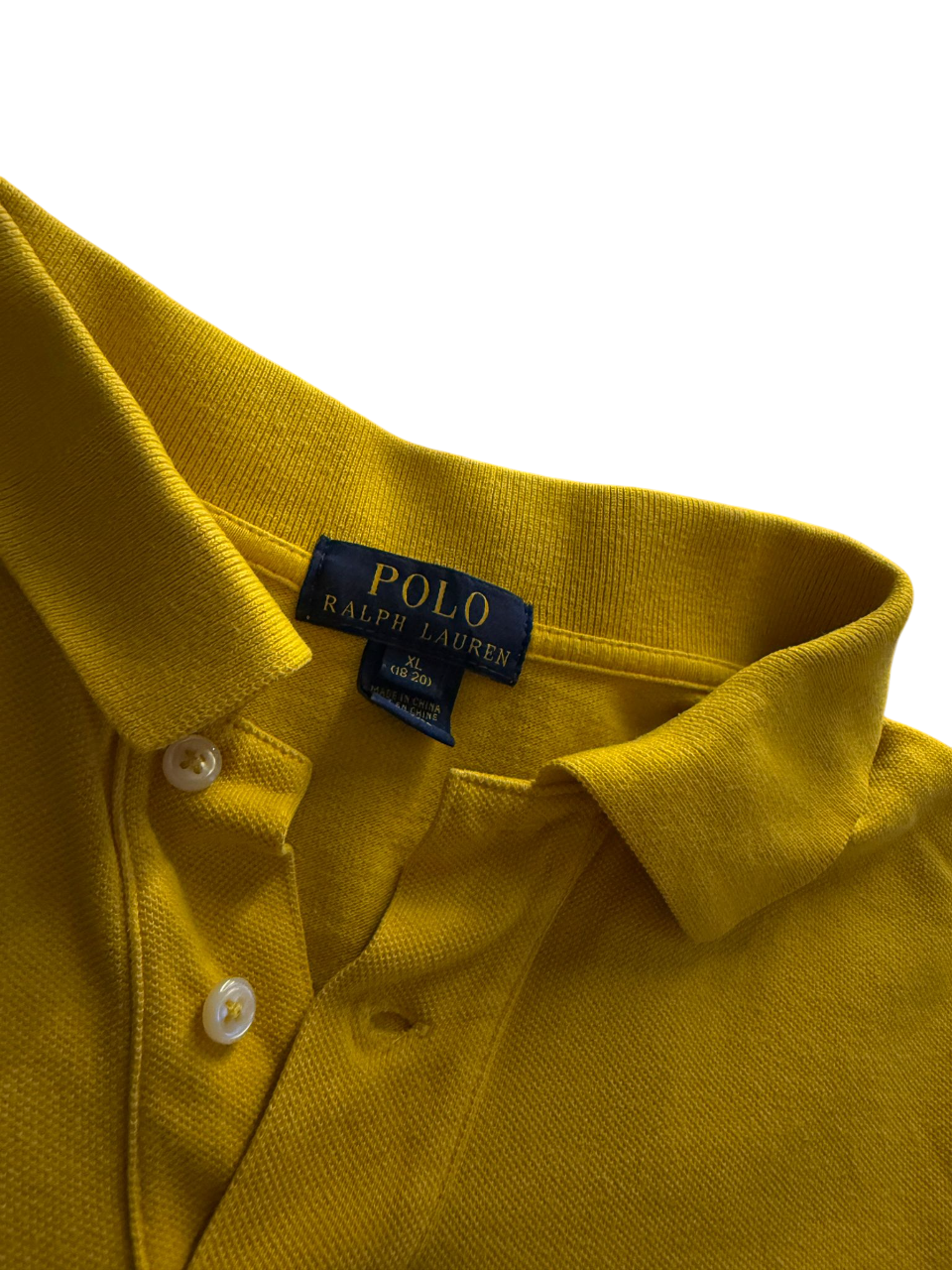 Ralph Lauren Polo yellow (XL)