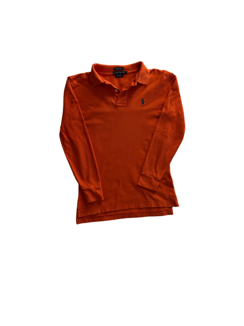 Ralph Lauren Longsleeve Polo orange (S)