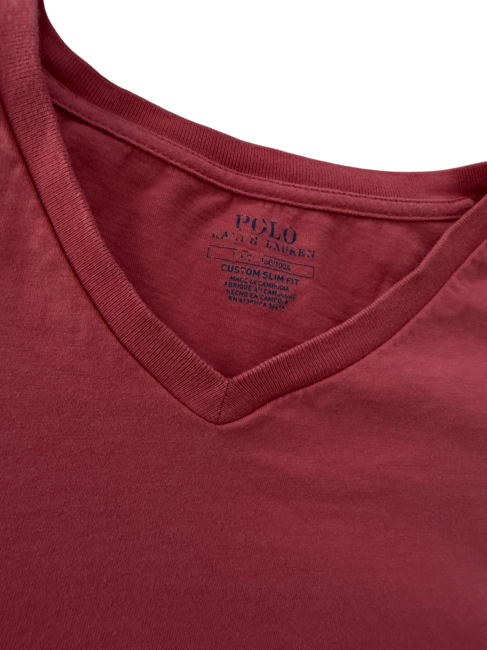 Ralph Lauren shirt light red (M)