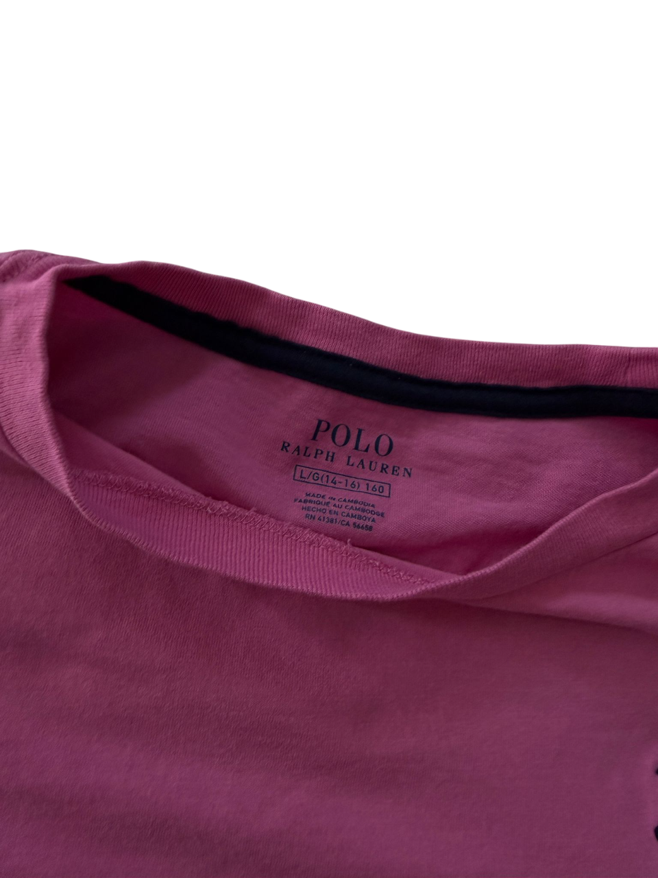 Ralph Lauren shirt pink (L)