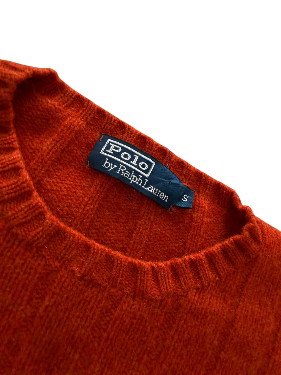 Ralph Lauren sweater orange (S)