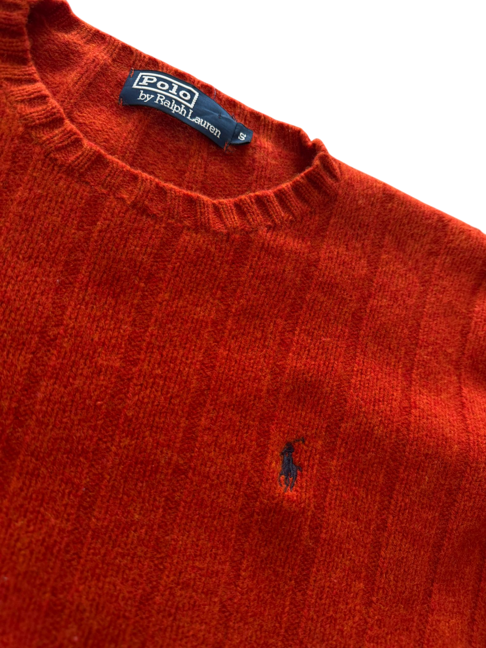 Ralph Lauren sweater orange (S)