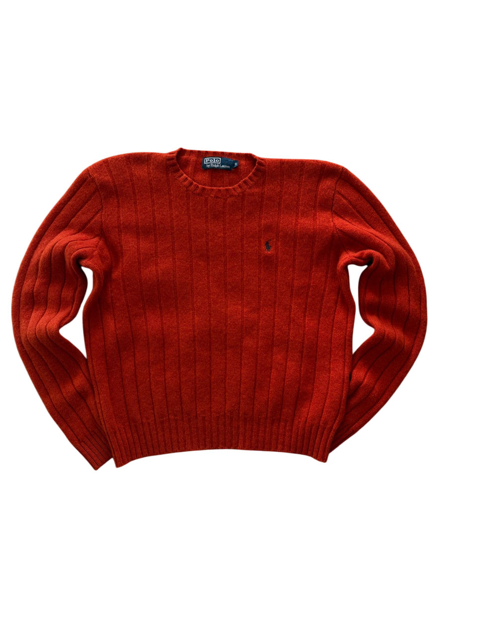 Ralph Lauren sweater orange (S)