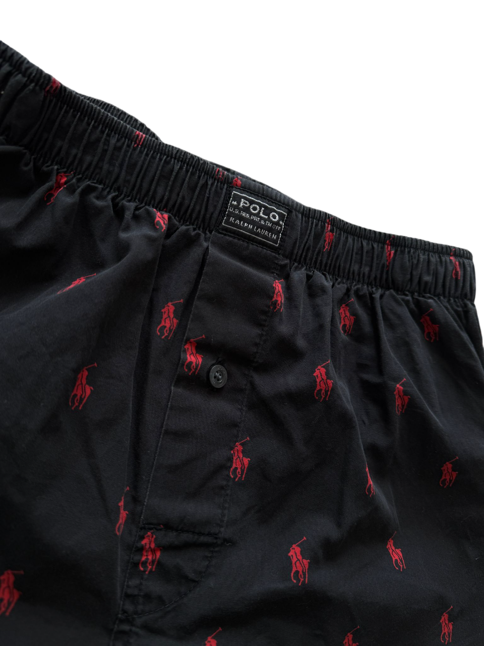 Ralph Lauren Pyjama black/red (S)
