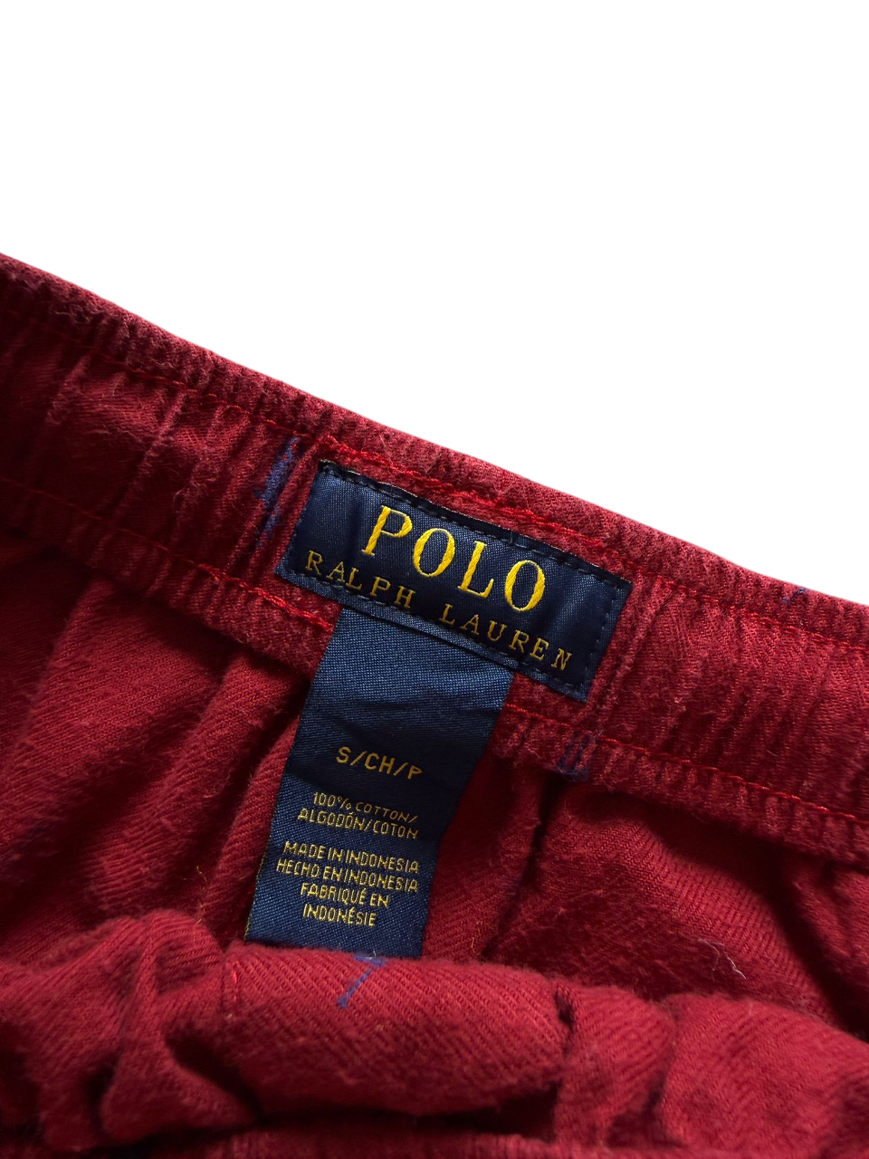 Ralph Lauren Pyjama red (S)