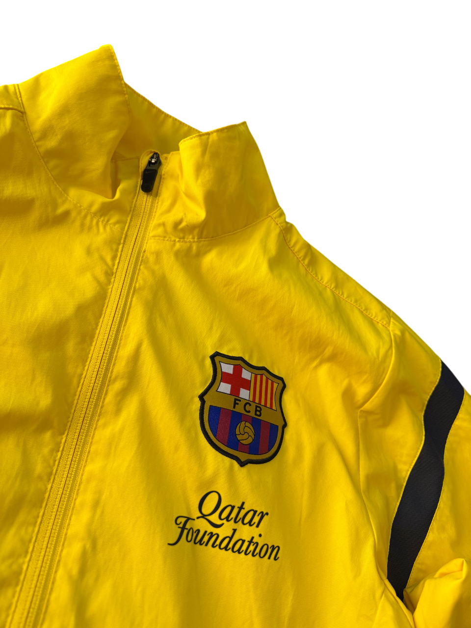 Barcelona track Jacket yellow (S)