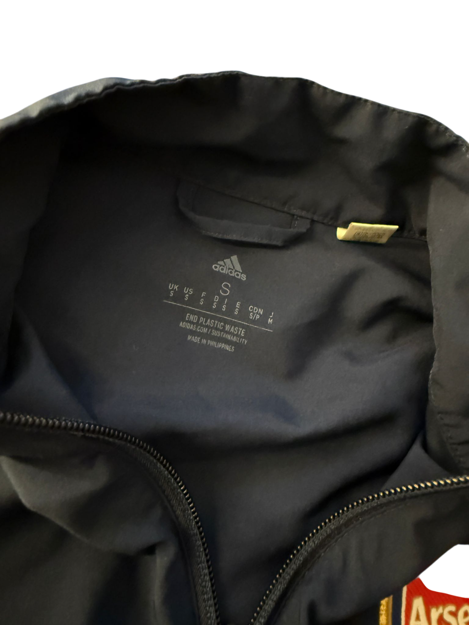 Arsenal Adidas track jacket (S)