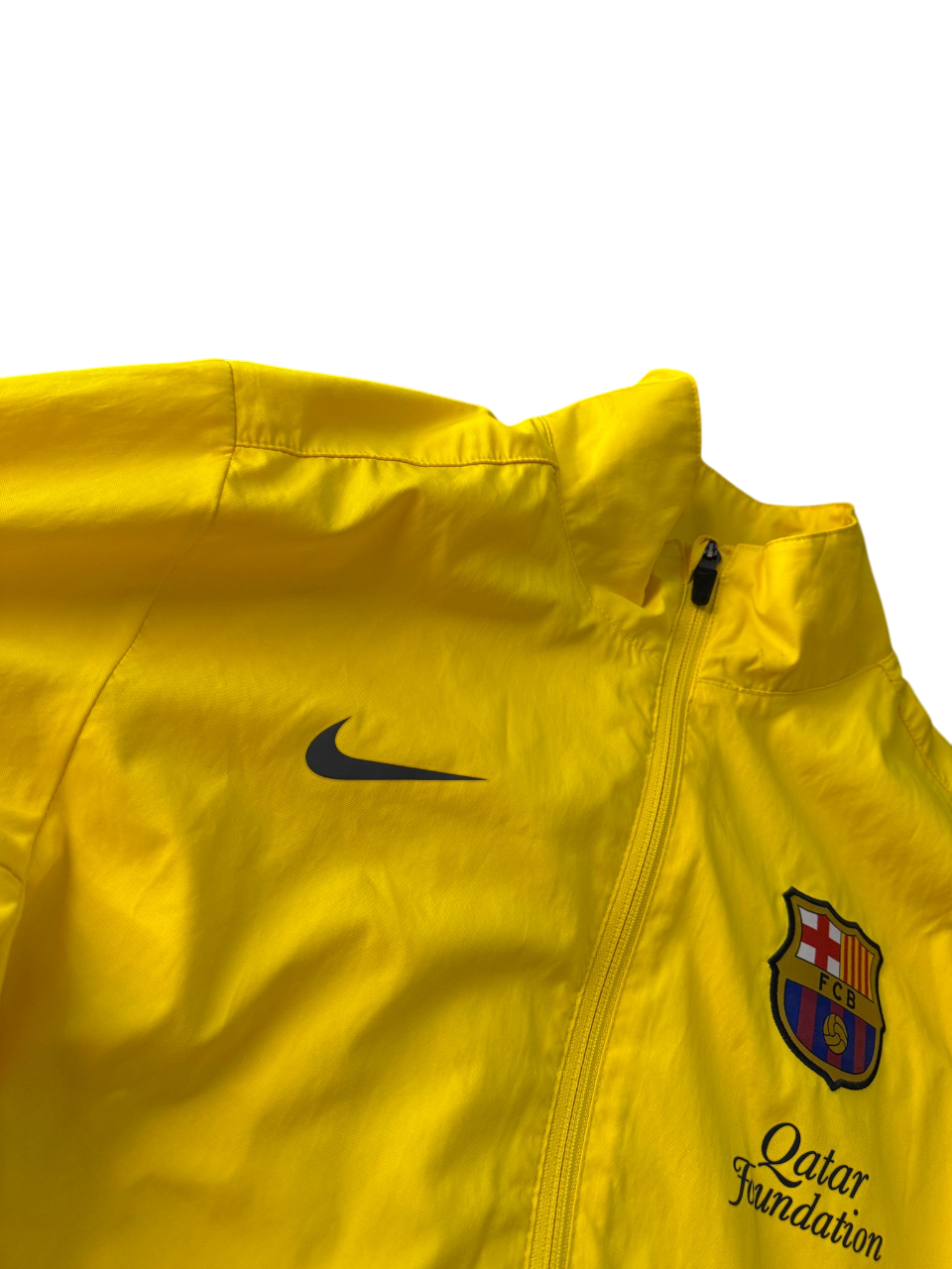 Barcelona track Jacket yellow (S)