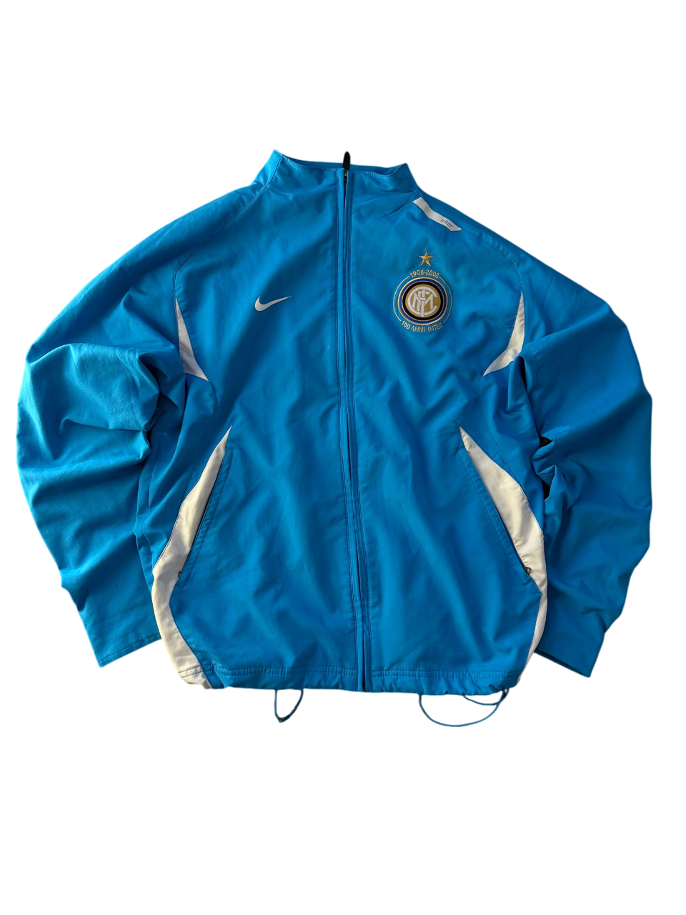 Inter track jacket light blue (M)