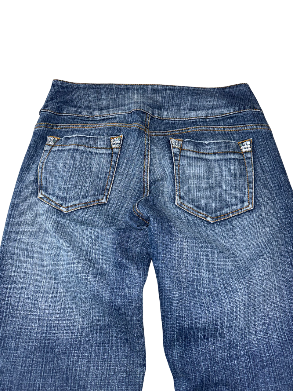 Flared Jeans backprint 01