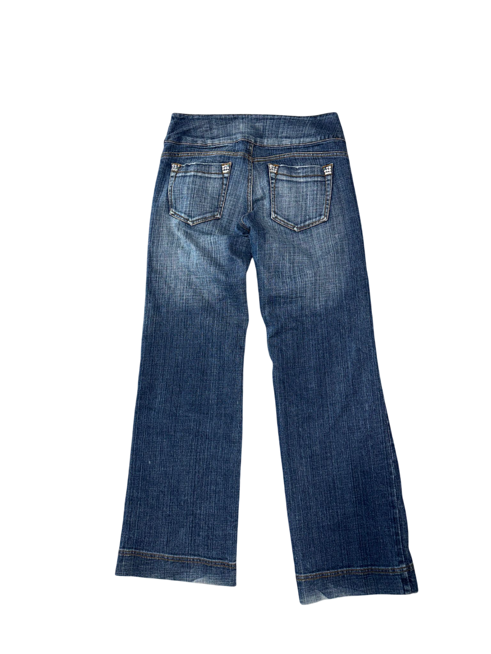 Flared Jeans backprint 01