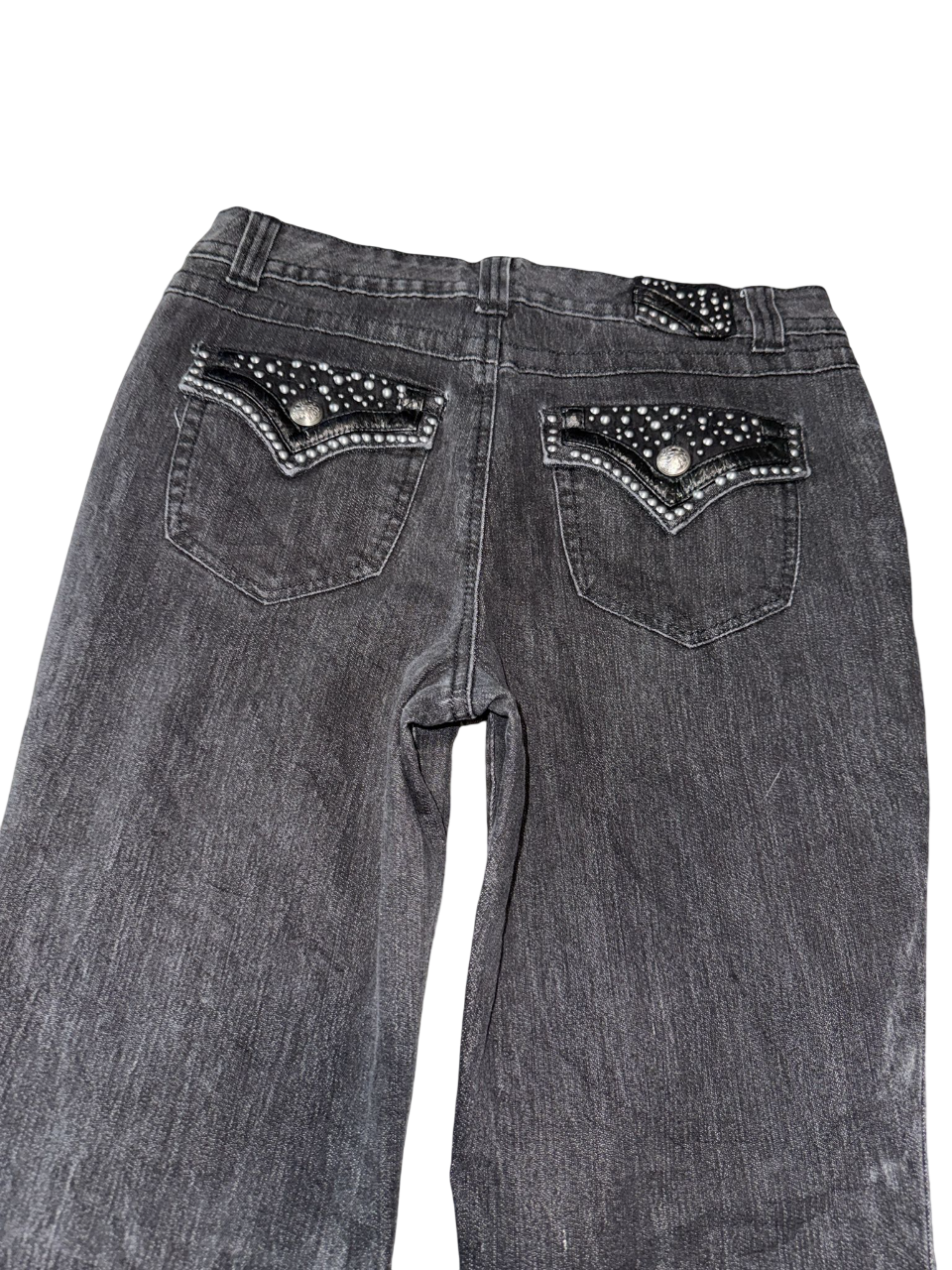 Flared Jeans backprint 02