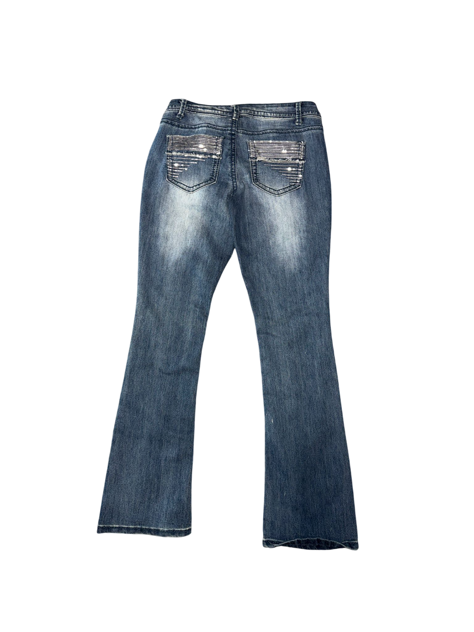 Flared Jeans backprint 03