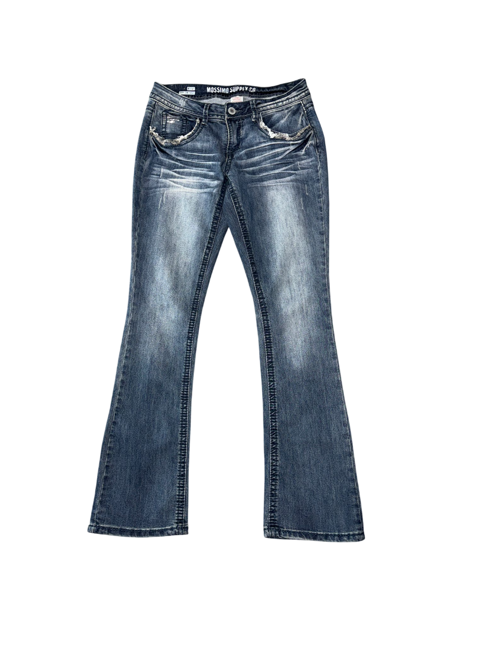 Flared Jeans backprint 03