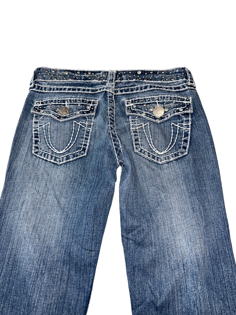 Flared Jeans backprint 04