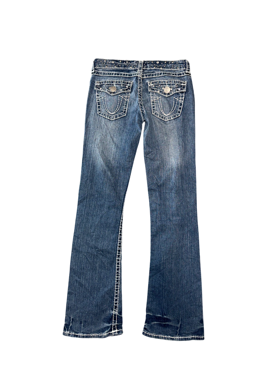 Flared Jeans backprint 04