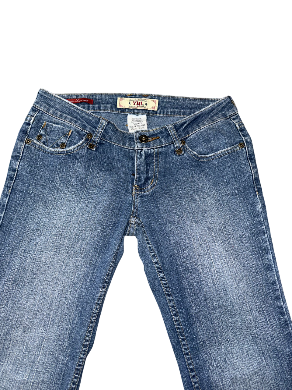 Flared Jeans backprint 05