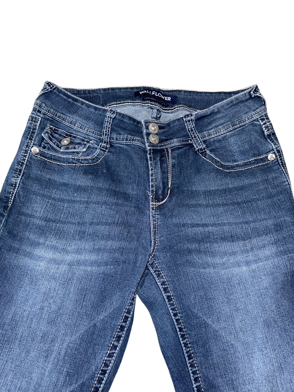 Flared Jeans backprint 06