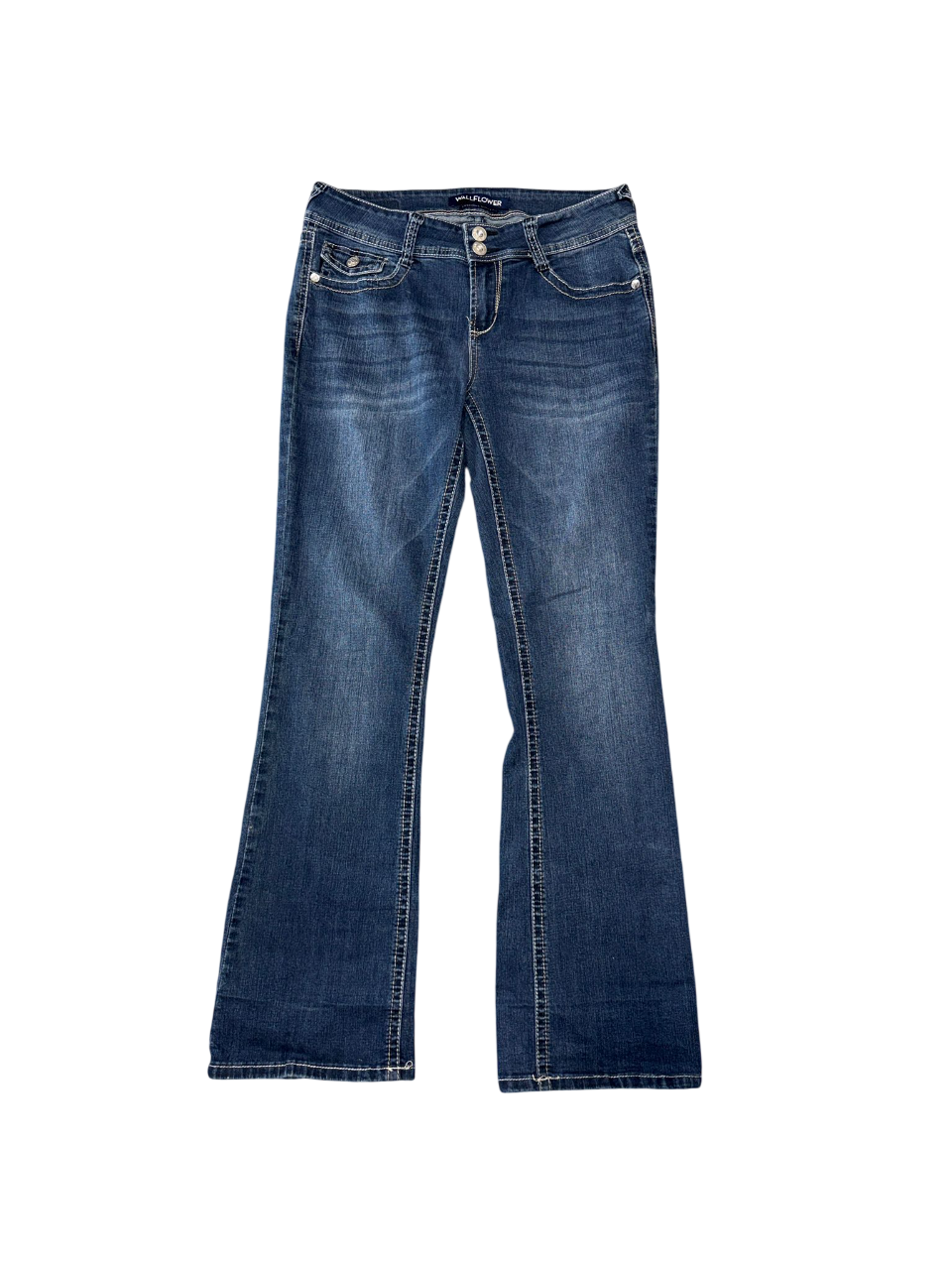 Flared Jeans backprint 06