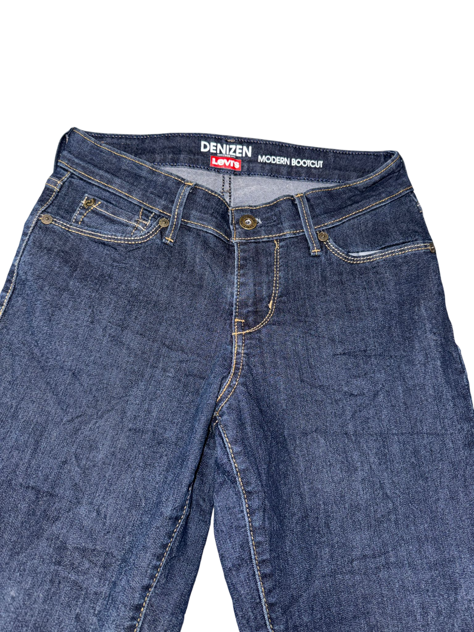 Flared Jeans backprint 08