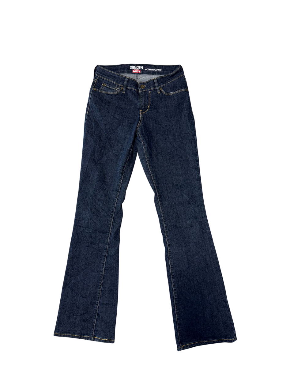 Flared Jeans backprint 08