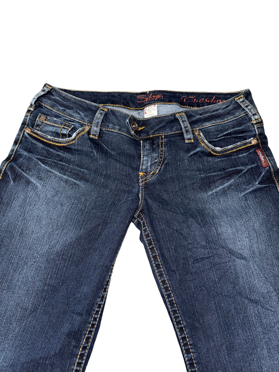 Flared Jeans backprint 09