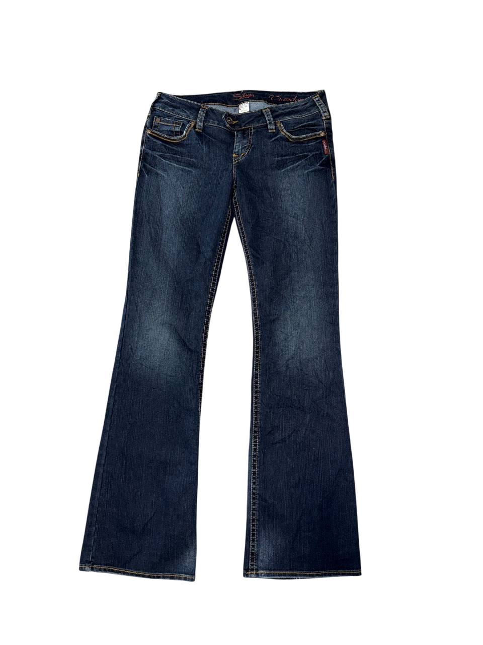 Flared Jeans backprint 09