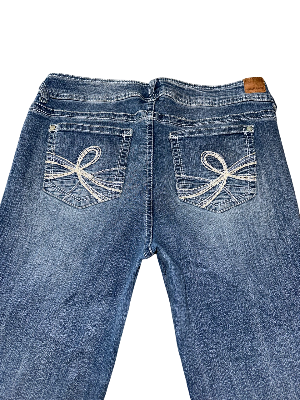 Flared Jeans backprint 012