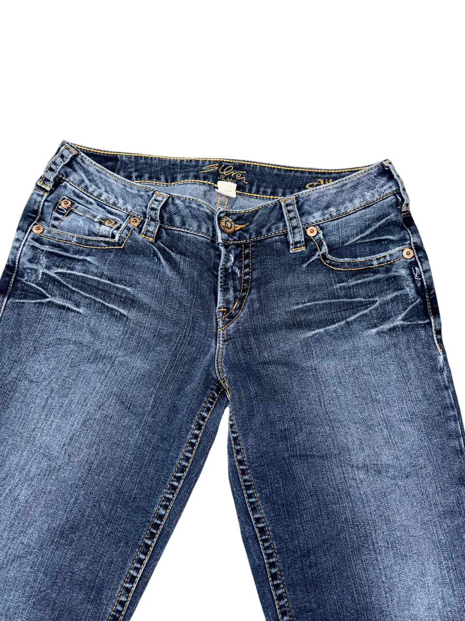 Flared Jeans backprint 013