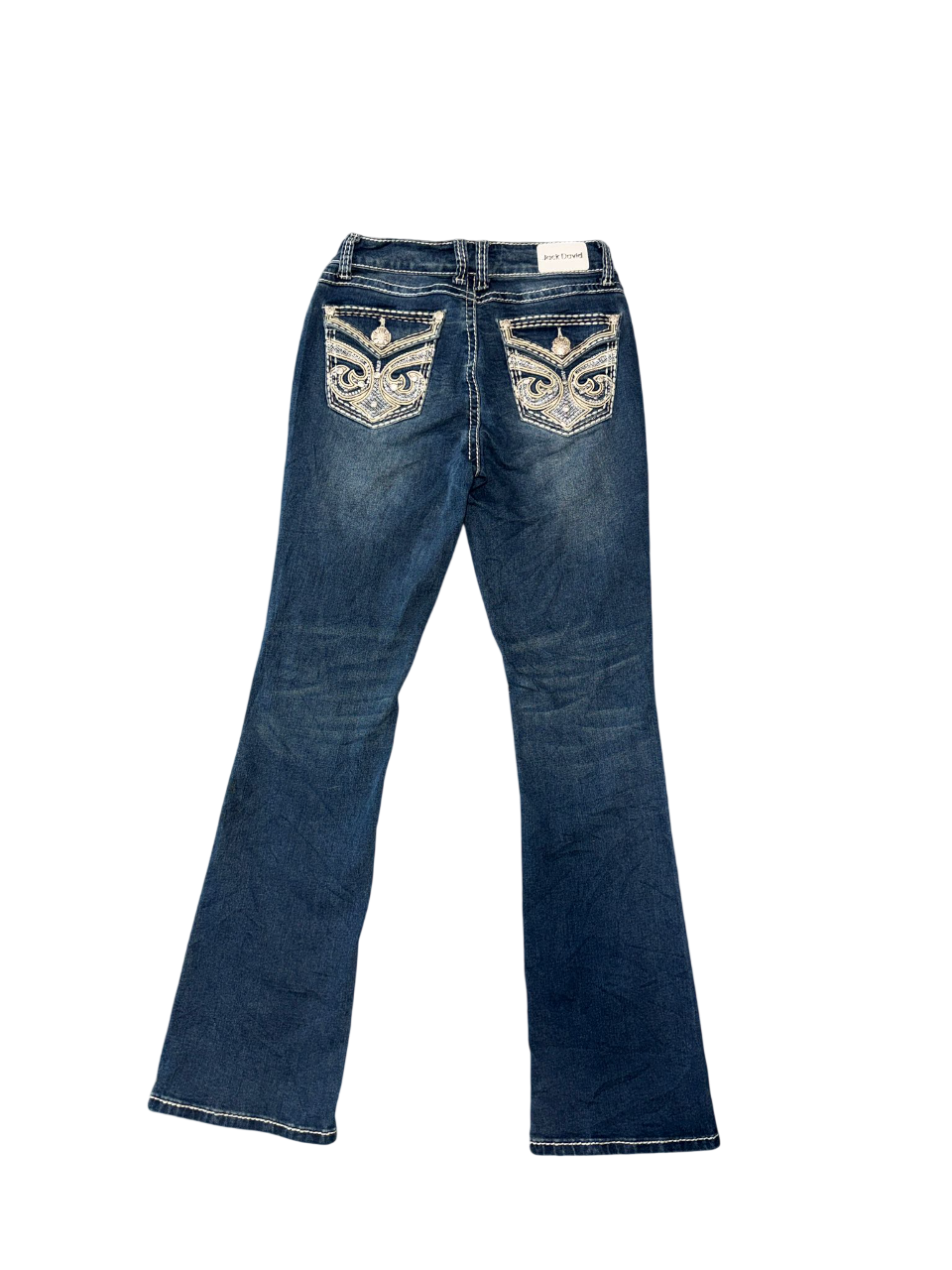 Flared Jeans backprint 015