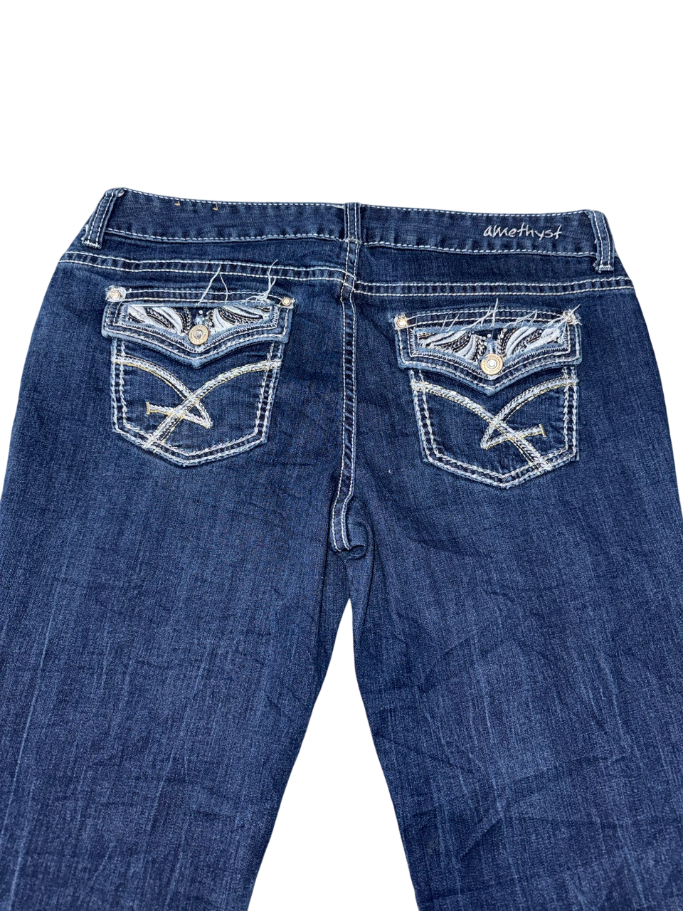 Flared Jeans backprint 016