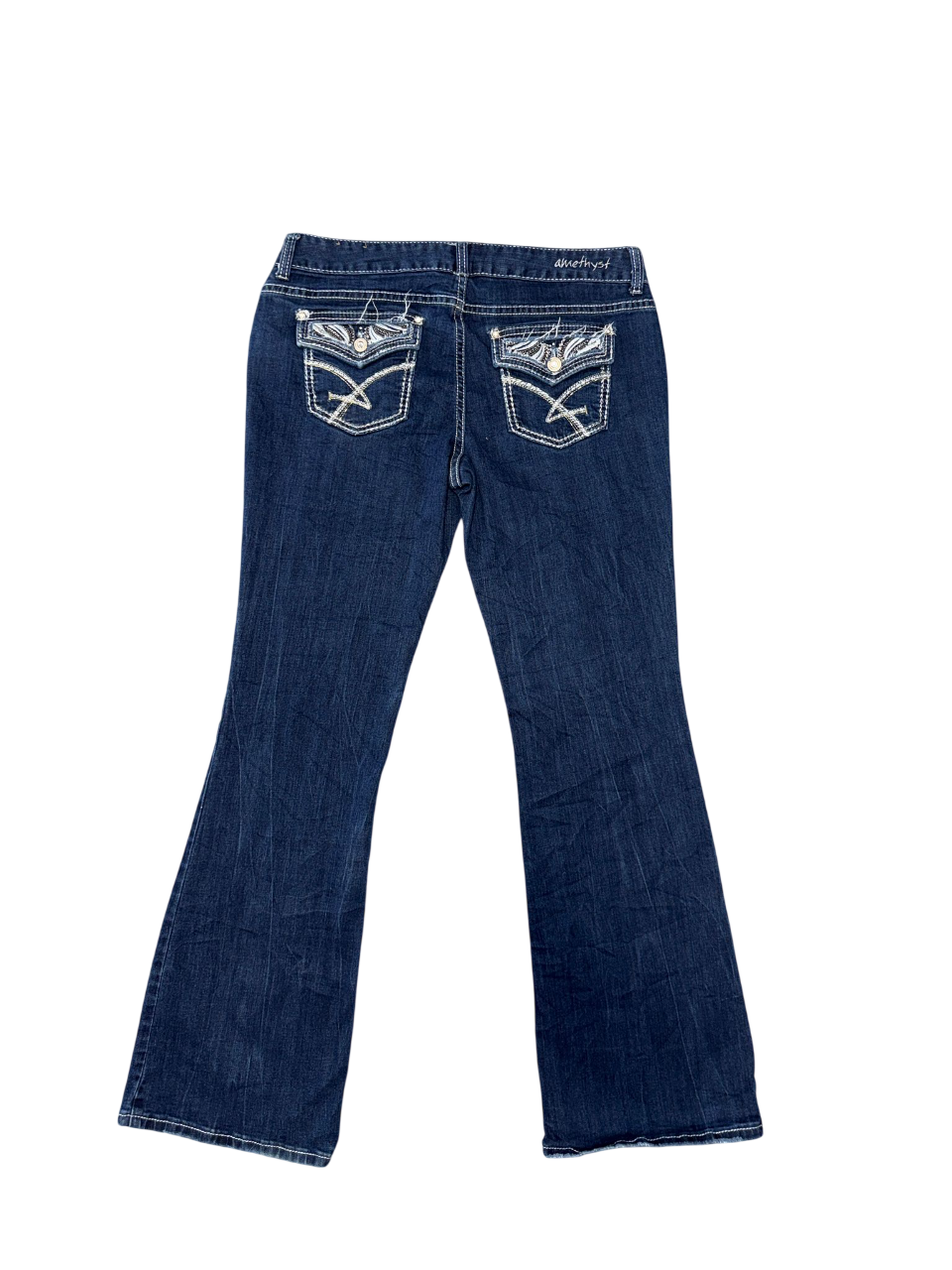 Flared Jeans backprint 016