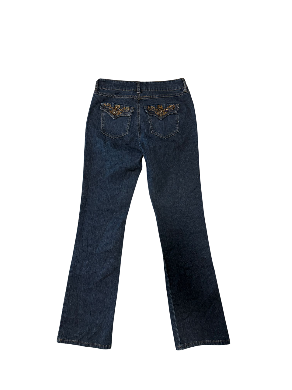 Flared Jeans backprint 019