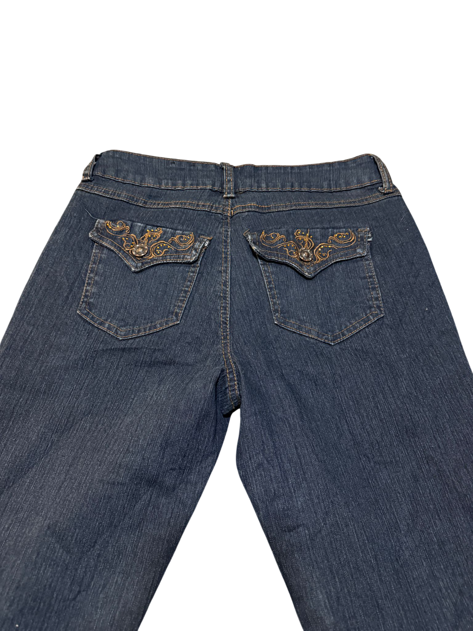 Flared Jeans backprint 019