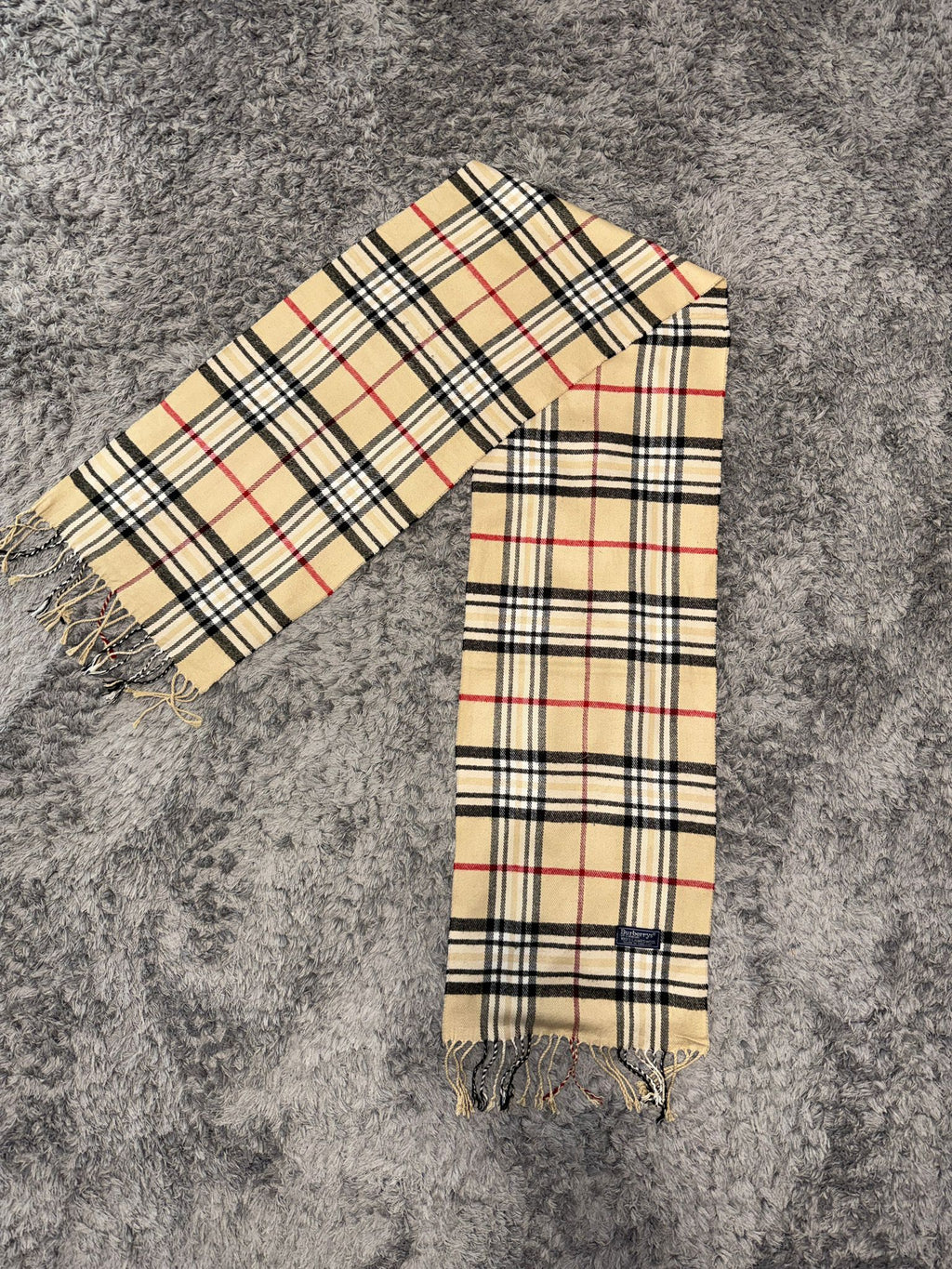 Burberry Schal hell beige