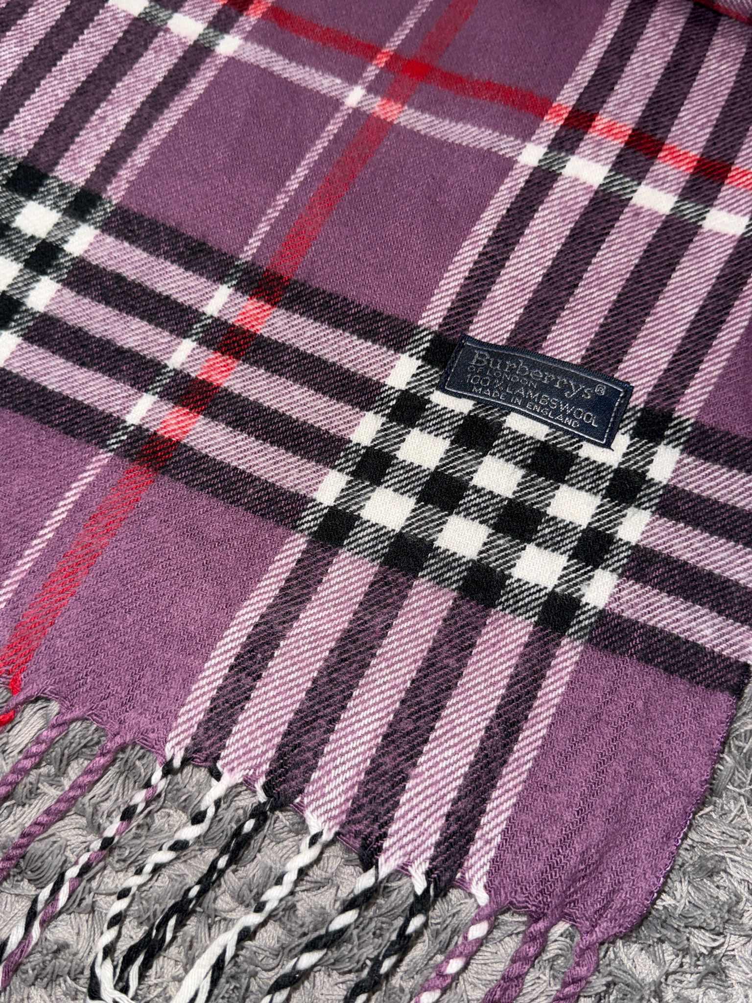 Burberry Schal violett