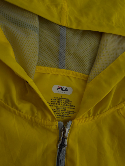 FILA Fleece Jacket yellow (L)
